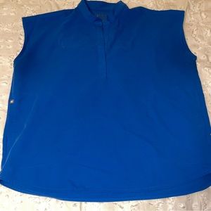 Royal Blue Figs Scrub Set